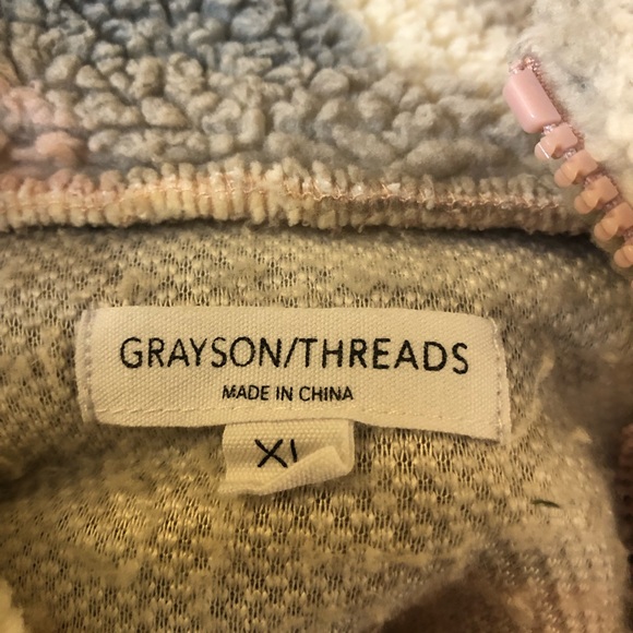 SOLD- Grayson Threads Pull Over Fleece Size XL - Picture 4 of 4